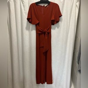Rust Jumpsuit